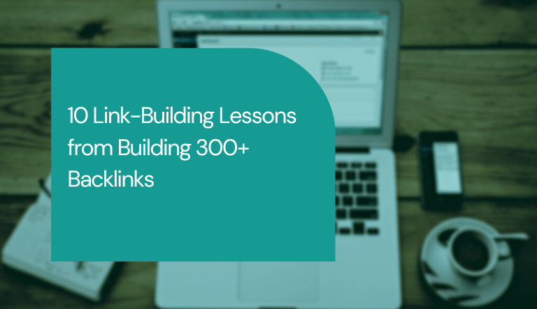 link building lessons cover image
